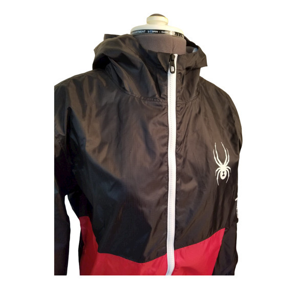 Spyder Optic Windbreaker Breathable Water resistance Men's‎ Jacket Size Medium - Picture 3 of 10